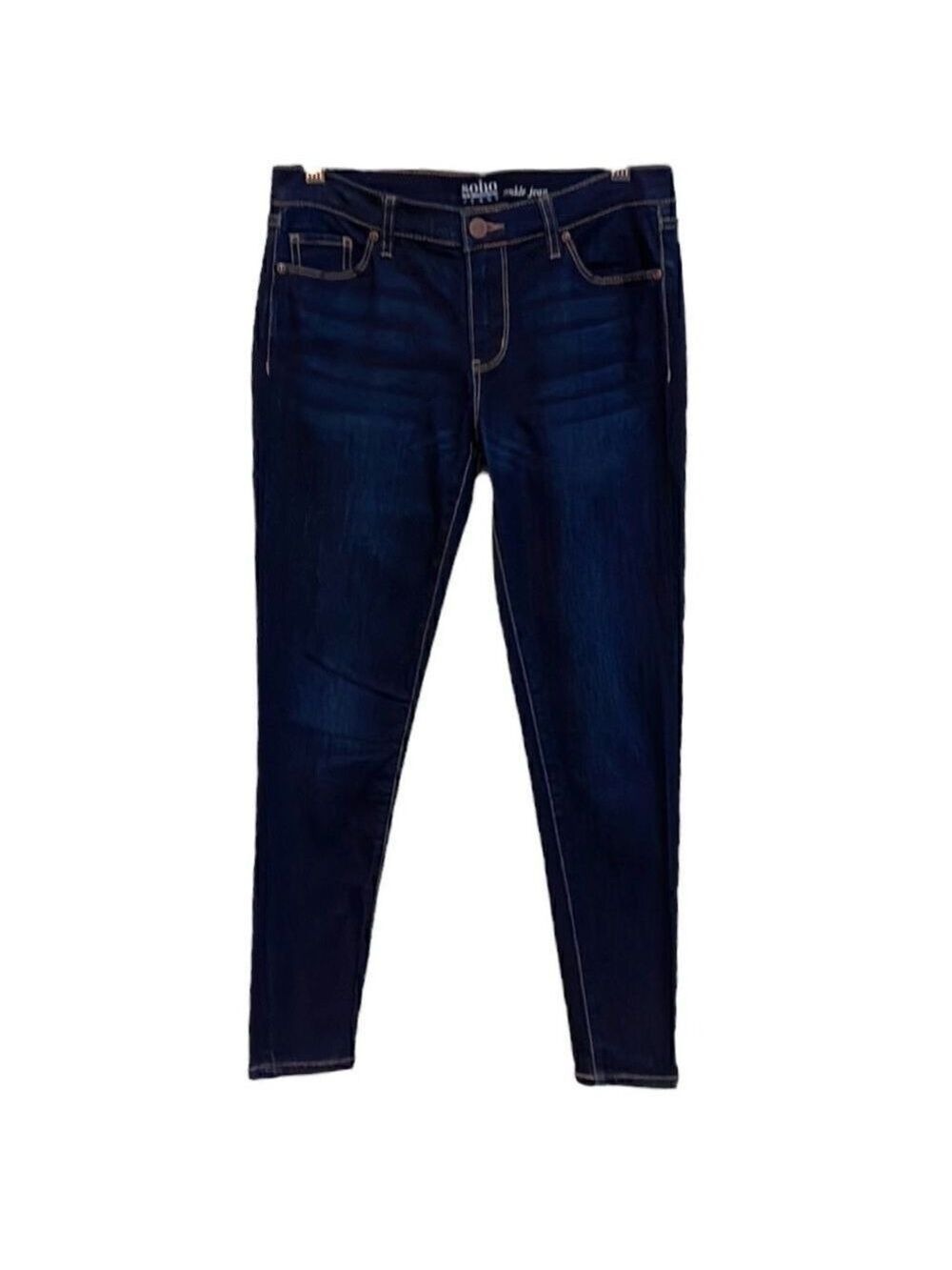Soho Ankle Jeans. Women’s Size 4.  Dark Wash. Cropped Ankle.